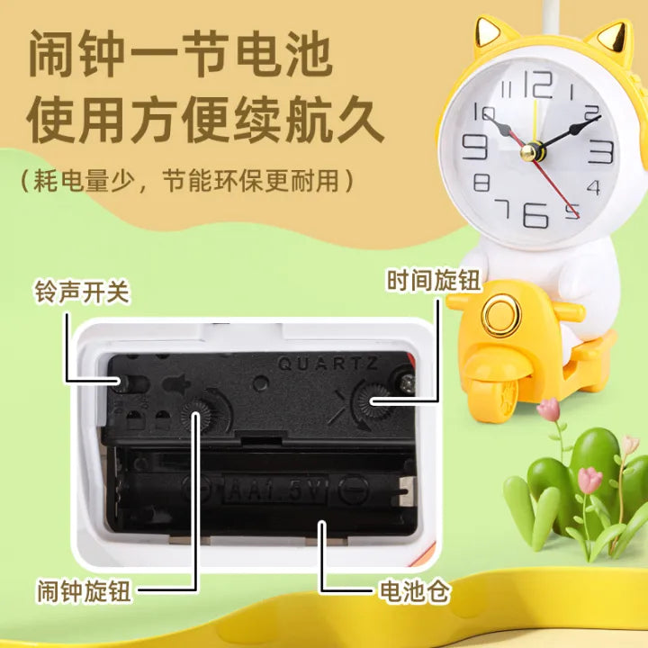New Cartoon Cute Pet Motorcycle Charging Lamp