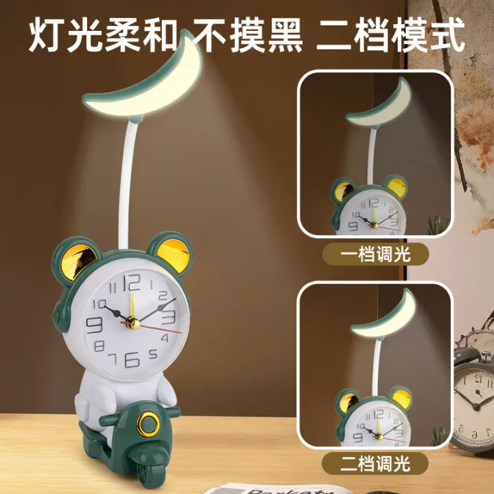 New Cartoon Cute Pet Motorcycle Charging Lamp