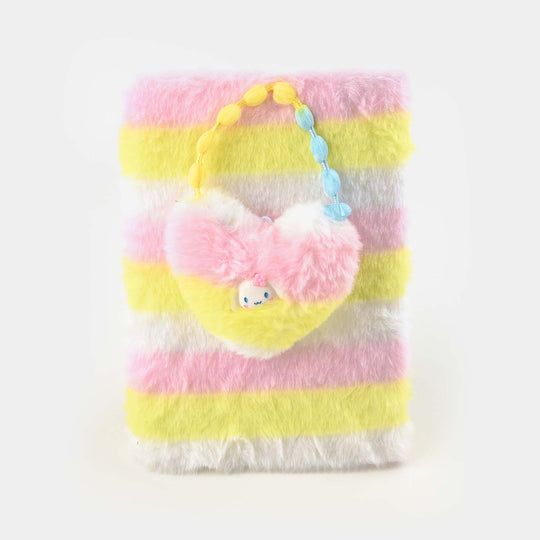 Fancy Diary/Notebook for Kids yellow-pink