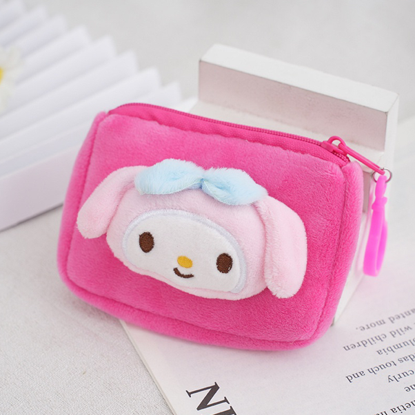 Sanrio theme coin pouch/kuromi coin bag